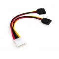 Vinga Кабель живлення SATA power 0.2m 2 connectors Vinga (VCPSATA2PW2)