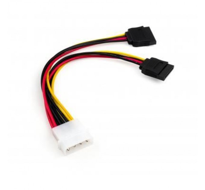 Vinga Кабель живлення SATA power 0.2m 2 connectors Vinga (VCPSATA2PW2)