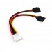 Vinga Кабель живлення SATA power 0.2m 2 connectors Vinga (VCPSATA2PW2)