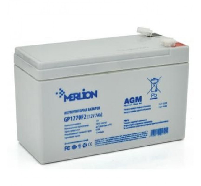 Merlion Батарея до ДБЖ Merlion 12V-7Ah (GP1270F2)
