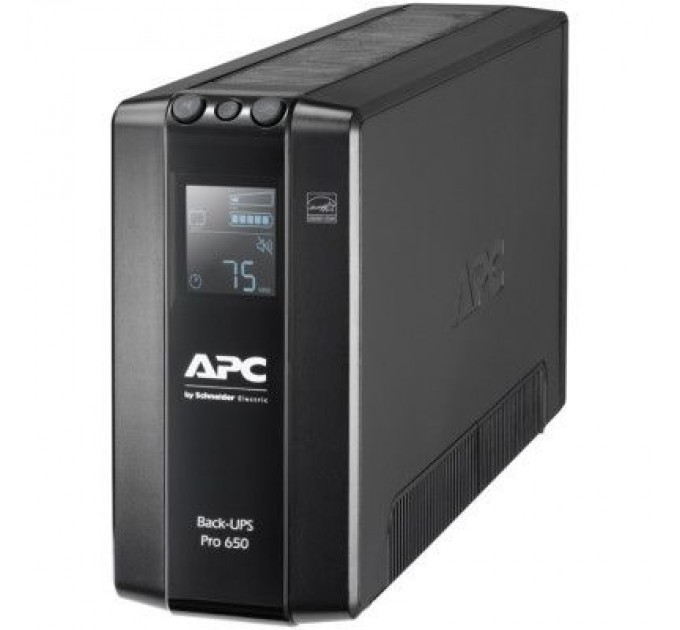 Пристрій безперебійного живлення APC Back-UPS Pro BR 650VA, LCD (BR650MI)
