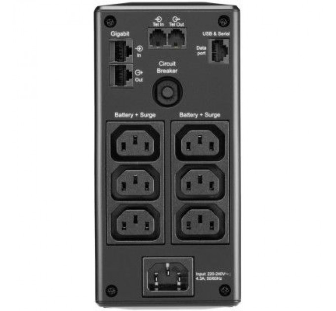 Пристрій безперебійного живлення APC Back-UPS Pro BR 650VA, LCD (BR650MI)