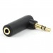 Cablexpert Перехідник 3.5мм M / F 3.5 мм угловой Cablexpert (A-3.5M-3.5FL)