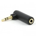Cablexpert Перехідник 3.5мм M / F 3.5 мм угловой Cablexpert (A-3.5M-3.5FL)