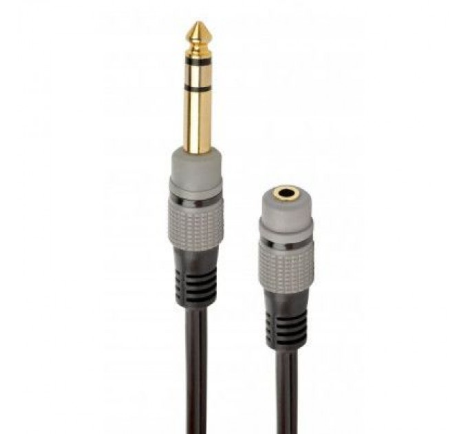 Cablexpert Перехідник 6.35мм M / F 3.5 мм Cablexpert (A-63M35F-0.2M)