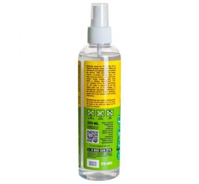 Patron Спрей для очищення Patron Screen spray for TFT/LCD/LED 250мл (F3-001)