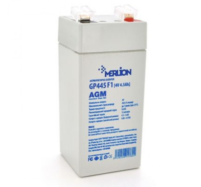 Merlion Батарея до ДБЖ Merlion 4V-4.5Ah (GP445F1)
