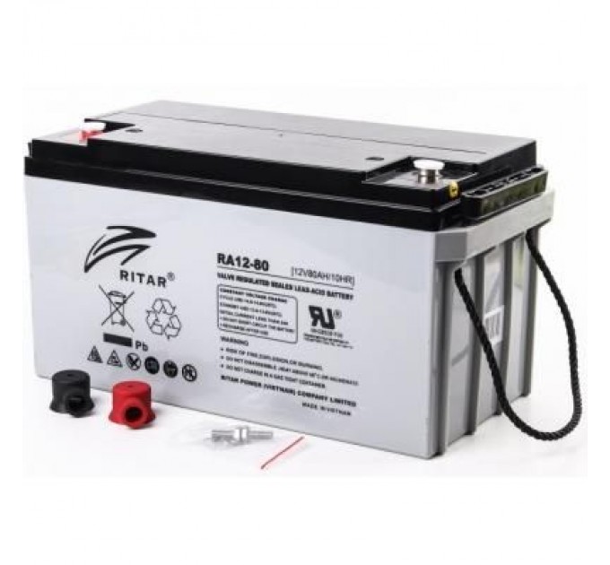 Батарея до ДБЖ Ritar AGM RA12-80, 12V-80Ah (RA12-80)