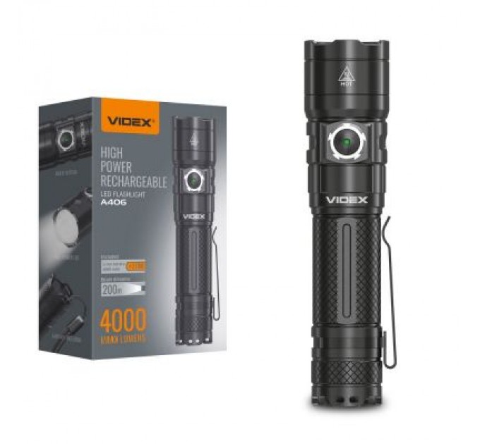 Ліхтар Videx 4000Lm 6500K (VLF-A406)