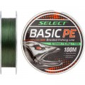 Select Шнур Select Basic PE 100m Dark Green 0.12mm 12lb/5.6kg (1870.27.61)