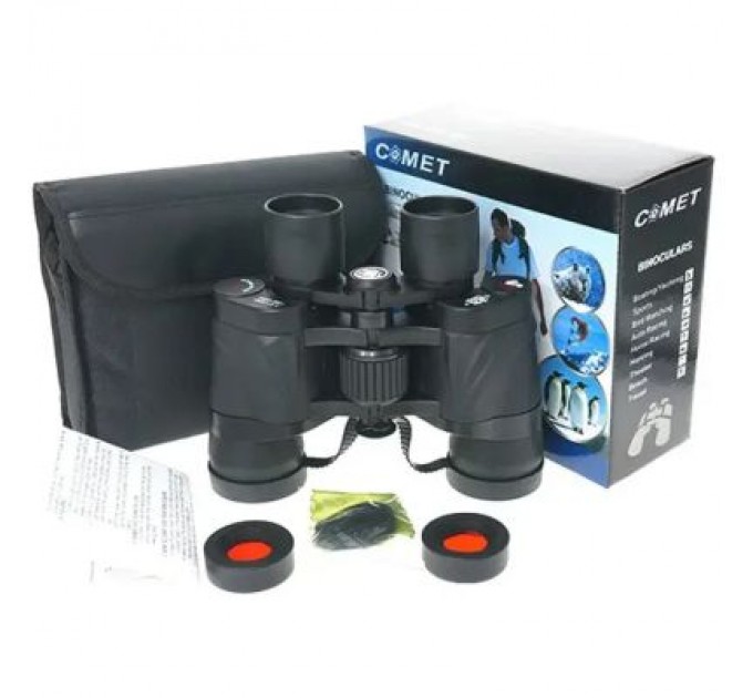 Comet Бінокль Comet AXP104-7 8x40 з червоним фільтром в чохлі Чорний (AXP104-7_8x40)