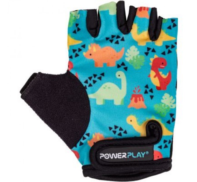 PowerPlay Велорукавиці PowerPlay 003 Діно S (PP_003_S_Dino)