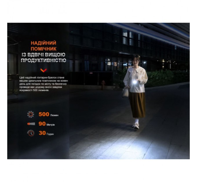 Fenix Ліхтар Fenix E03R V2.0 Blue (E03RV20BL)