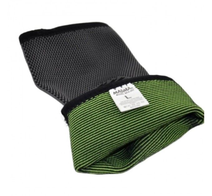 MadMax Фіксатор ліктя MadMax MFA-283 3D Compressive elbow support Dark grey/Neon green S (MFA-283_S)