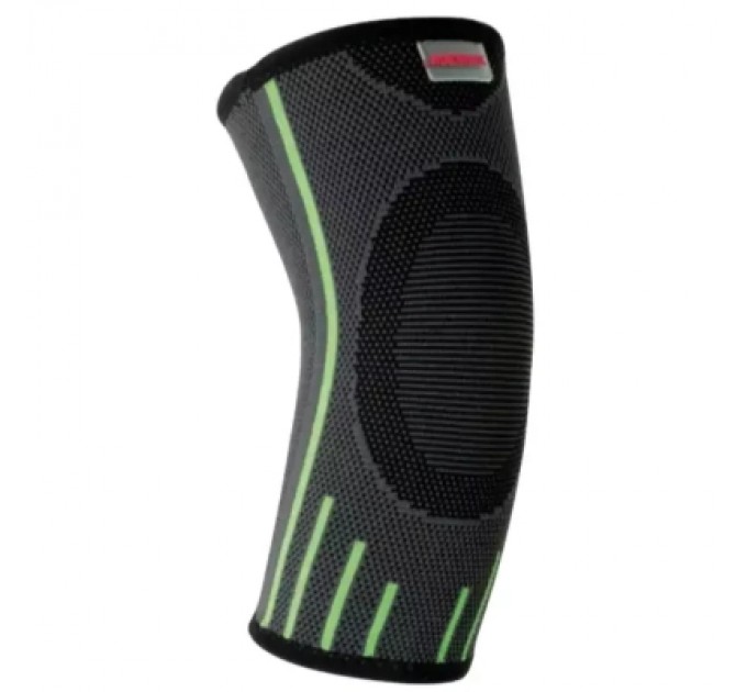 MadMax Фіксатор ліктя MadMax MFA-283 3D Compressive elbow support Dark grey/Neon green S (MFA-283_S)