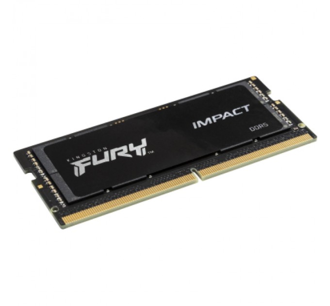 Kingston Fury (ex.HyperX) Модуль пам'яті для ноутбука SoDIMM DDR5 16GB 4800 MHz FURY Impact Kingston Fury (ex.HyperX) (KF548S38IB-16)