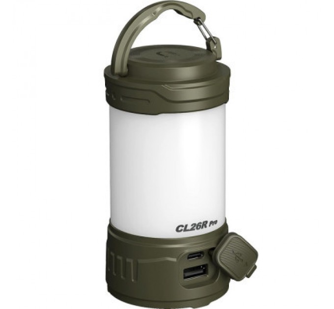 Ліхтар Fenix кемпінговий CL26R Pro Темно-зелений (CL26RPROGR)
