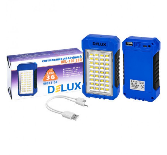 Delux Ліхтар Delux REL-101 36 LED 4W (90017676)