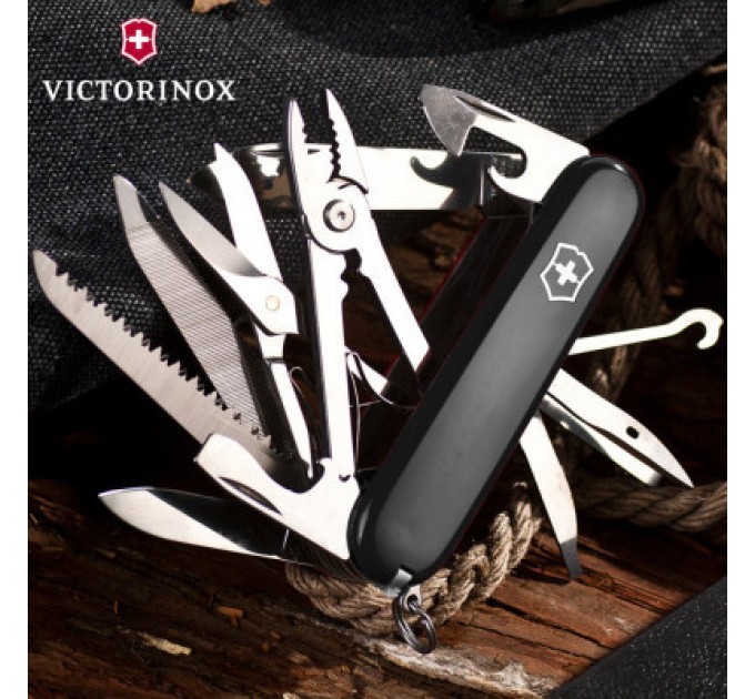 Ніж Victorinox Handyman 91 мм Чорний (1.3773.3)