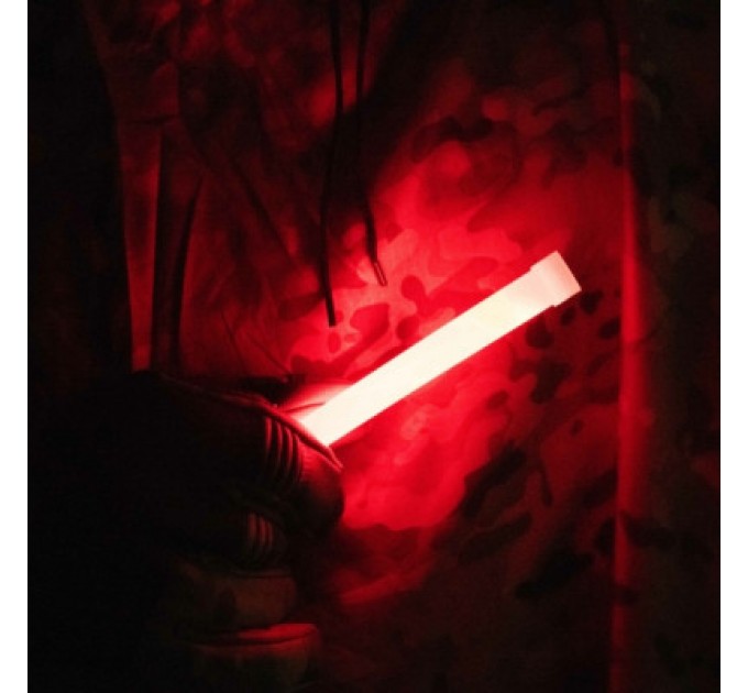 2E Хімічне джерело світла 2E Tactical GS6, 15см, 12 годин, червоний (2E-CGS6-RD)