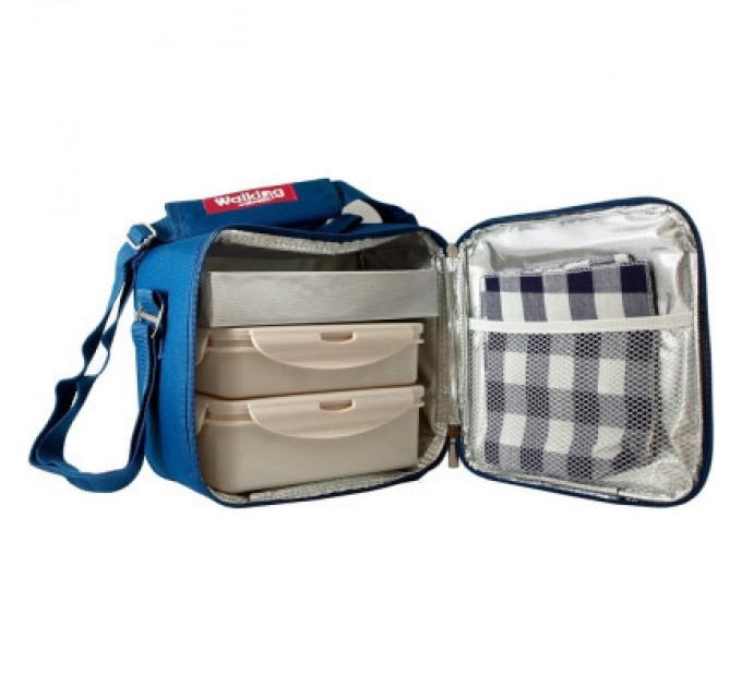 Bergner Набір для пікніка Bergner Walking business 23х22х13.5 см 5 предметів (BG-3652-BL)