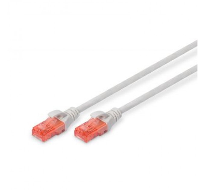 Digitus Патч-корд 20м, CAT 6 UTP, AWG 26/7, Cu, LSZH, grey Digitus (DK-1617-200)