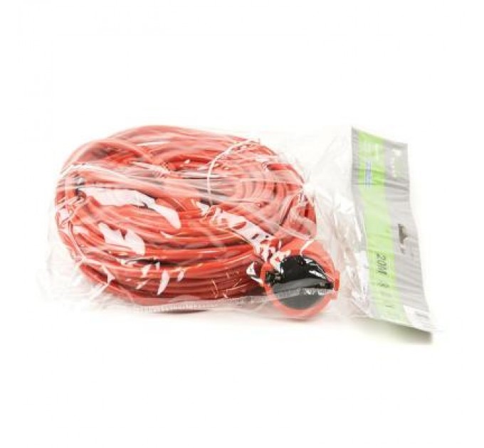 Мережевий подовжувач PowerPlant удлинитель 20 м морозостойкий (JY-3024/20) (PPCA10M20S1L)