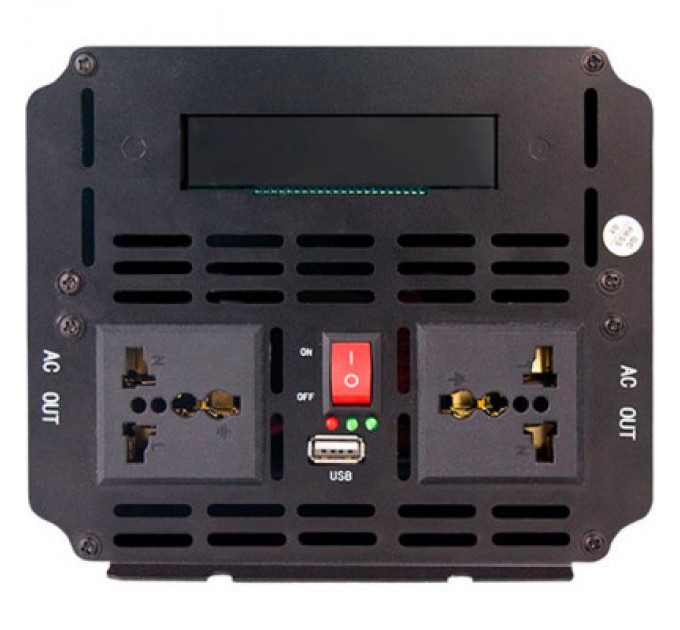 Choetech Автомобільний інвертор Choetech 12/220V 800Вт, з функцією ДБЖ, чиста синусоїда (INV-C800WUPS-EU)