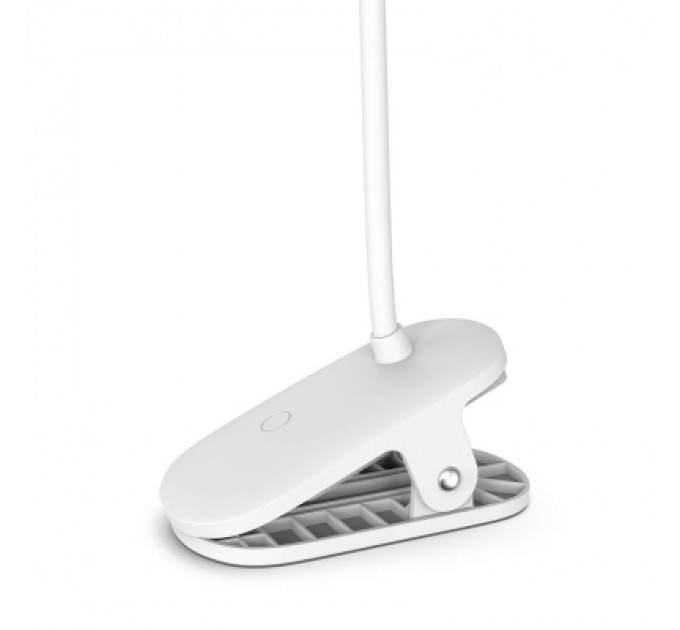 ColorWay Настільна лампа ColorWay Flexible & Clip 2, 3.5W, battery 1800 mAh (CW-DL10FCB-W)