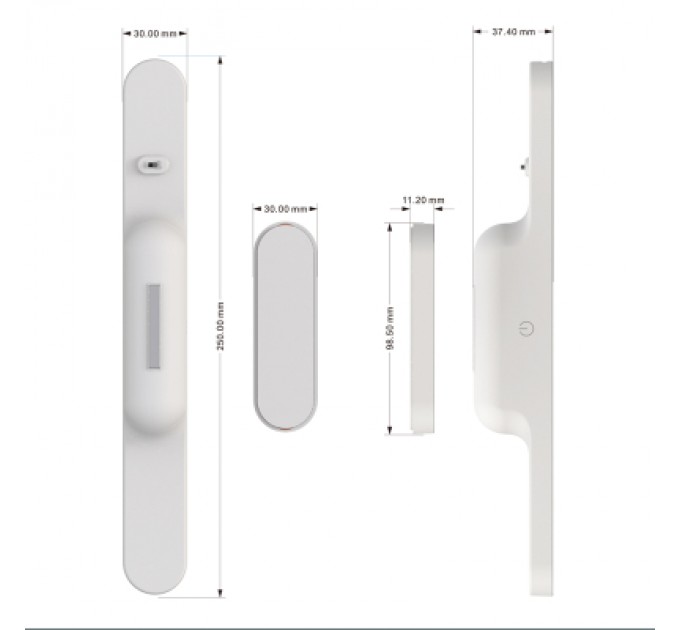 ColorWay Настільна лампа ColorWay Magnetic Multi-Functional, 3W, battery 1800 mAh (CW-DL11MMB-W)