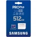 Карта пам'яті Samsung 512 GB microSDXC Pro Plus UHS-I U3 V30 A2 Class 10 + SD-adap (MB-MD512SA/EU)
