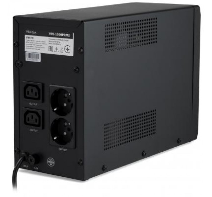 Vinga Пристрій безперебійного живлення Vinga LED 1500VA ( VPE-1500PRM2 ) (VPE-1500PRM2)