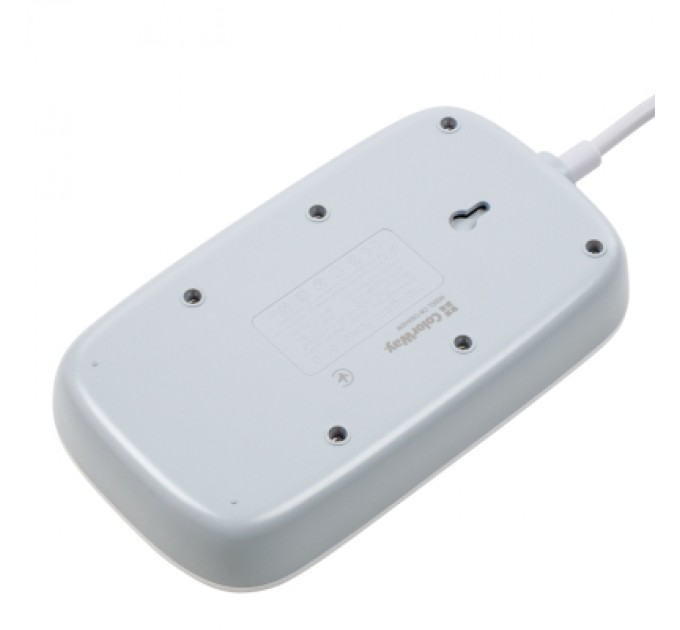 ColorWay Мережевий фільтр живлення ColorWay 4 розетки/4USB White 1.8м (1QC3.0 + 3 AUTO ID) (CW-CHU44QW)