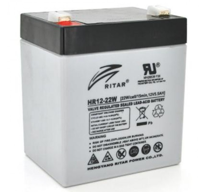 Ritar Батарея до ДБЖ Ritar HR1222W, 12V-5.0Ah (HR1222W)