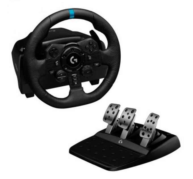 Кермо Logitech G923 Racing Wheel and Pedals for PS4 and PC (941-000149)