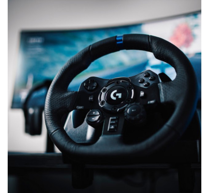 Кермо Logitech G923 Racing Wheel and Pedals for PS4 and PC (941-000149)
