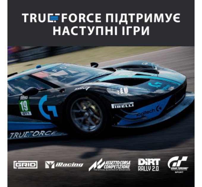 Кермо Logitech G923 Racing Wheel and Pedals for PS4 and PC (941-000149)