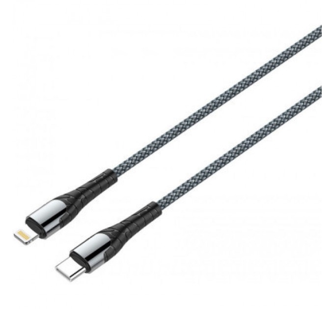Дата кабель USB-C to Lightning 2.0m ColorWay (CW-CBPDCL036-GR)
