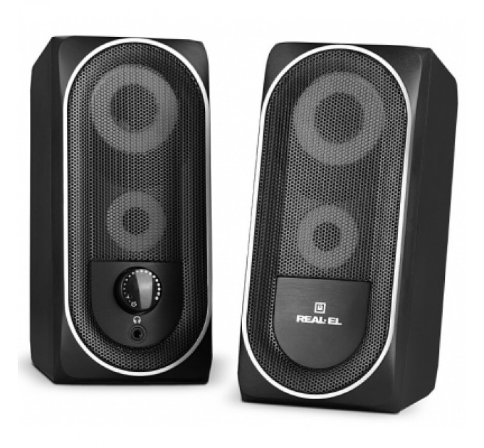 REAL-EL Акустична система REAL-EL S-110 USB Black