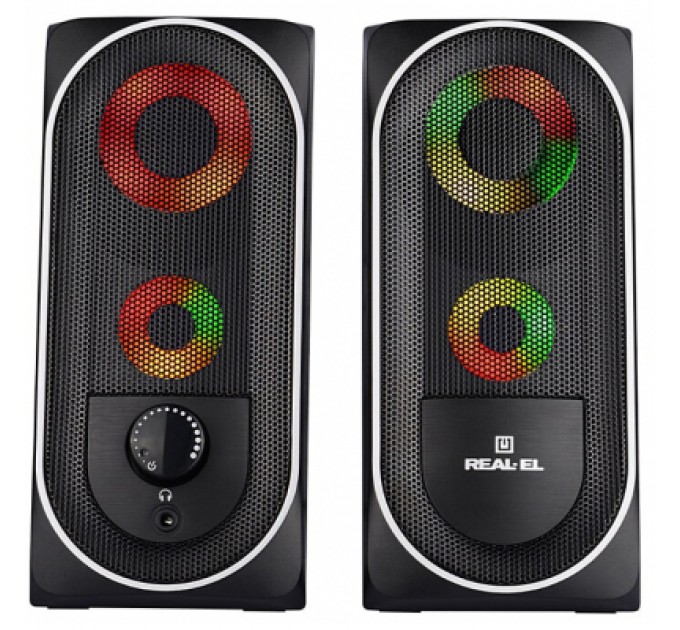 REAL-EL Акустична система REAL-EL S-110 USB Black