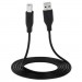 2E Дата кабель USB 2.0 AM/AF 3.0m black 2E (2E-W-3168M3)