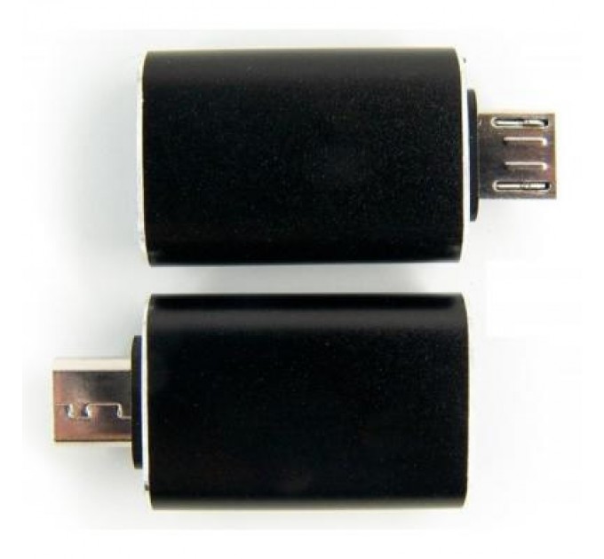 Dengos Перехідник OTG USB - Micro-USB black Dengos (ADP-017)