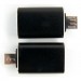 Dengos Перехідник OTG USB - Micro-USB black Dengos (ADP-017)