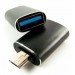 Dengos Перехідник OTG USB - Micro-USB black Dengos (ADP-017)