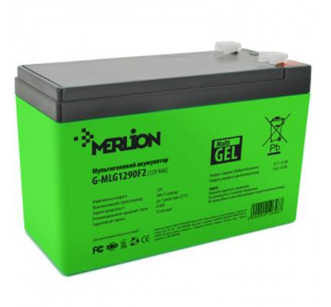 Merlion Батарея до ДБЖ Merlion 12V - 9.0 Ah (G-MLG1290F2)