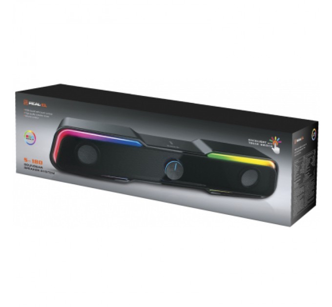 REAL-EL Акустична система REAL-EL S-180 Black
