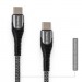 ColorWay Дата кабель USB-C to USB-C 1.0m PD Fast Charging 65W 3А grey ColorWay (CW-CBPDCC040-GR)