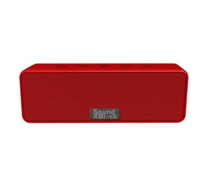 Акустична система 2E SoundXBlock TWS MP3 Wireless Waterproof Red (2E-BSSXBWRD)