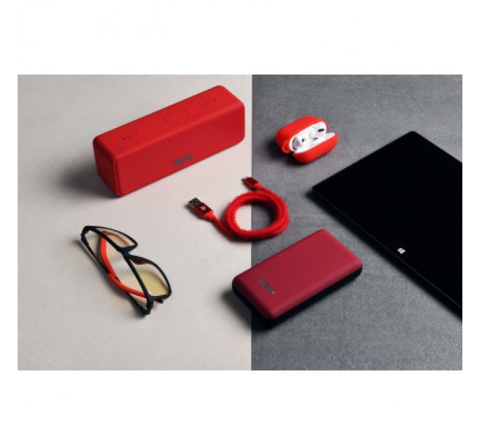 Акустична система 2E SoundXBlock TWS MP3 Wireless Waterproof Red (2E-BSSXBWRD)