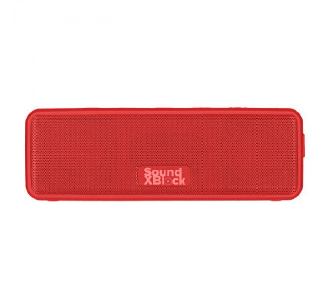 Акустична система 2E SoundXBlock TWS MP3 Wireless Waterproof Red (2E-BSSXBWRD)